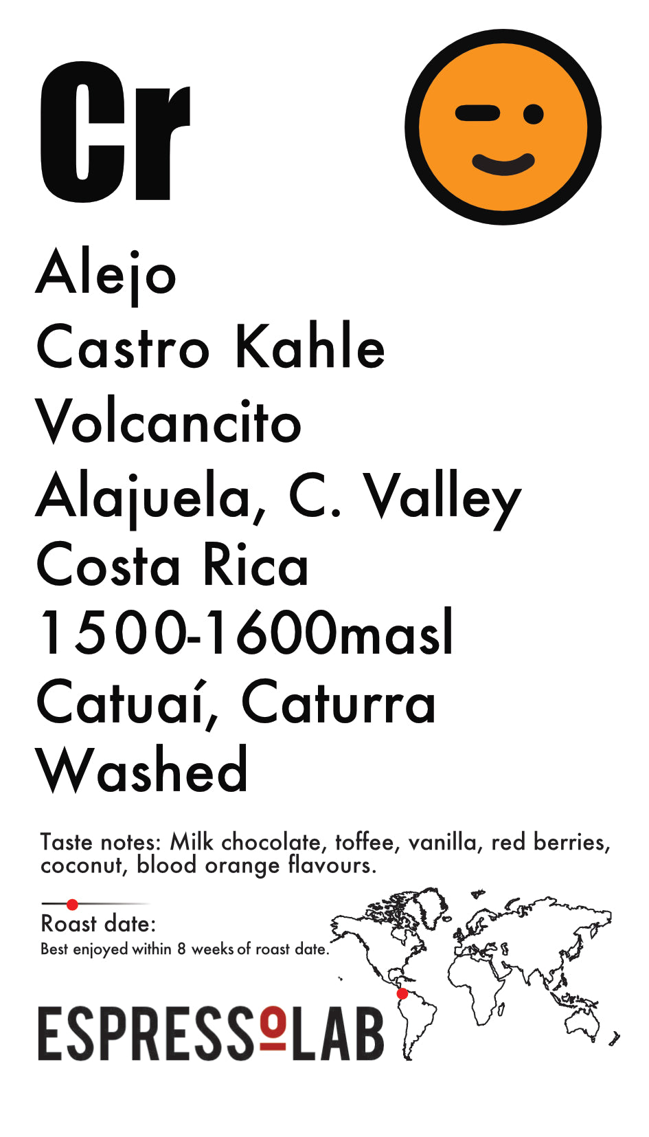 COSTA RICA, Volcancito, Valle Centrale