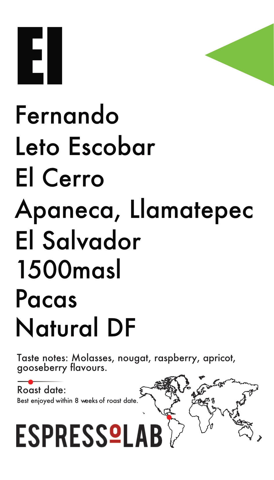 EL SALVADOR, Fernando Leto Escobar, El Cerro, Apaneca, Llamatepec