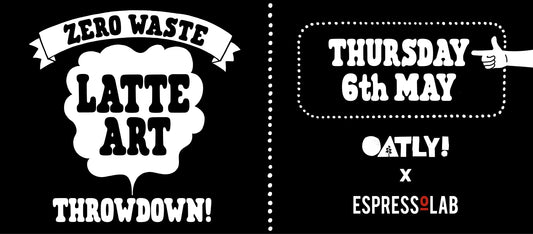 Zero Waste Oatly Latte Art Throwdown...