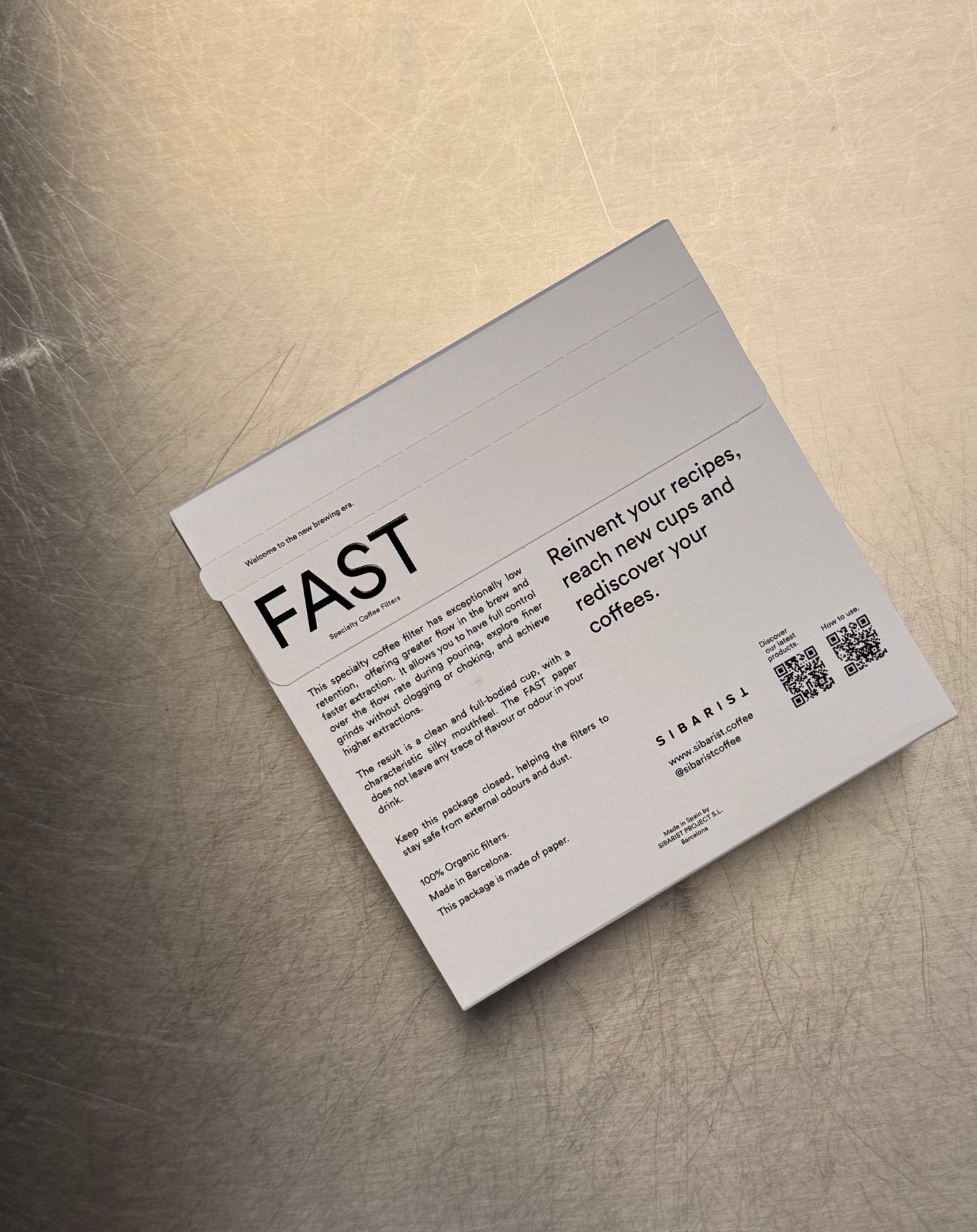 SIBARIST specialty coffee filters