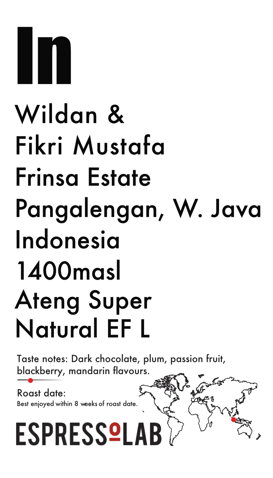 INDONESIA, Wildan & Fikri Mustafa, Frinsa Estate, Pangalengan, Java
