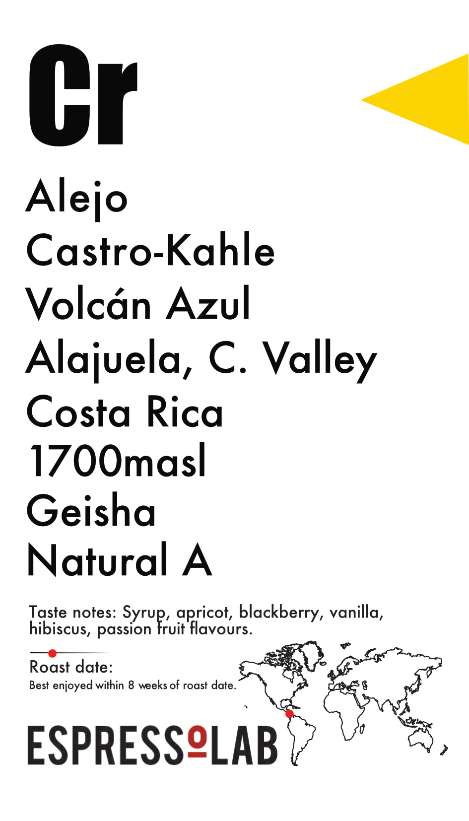 COSTA RICA, Alejo Castro Khale, Volcán Azul Reserve, Valle Centrale