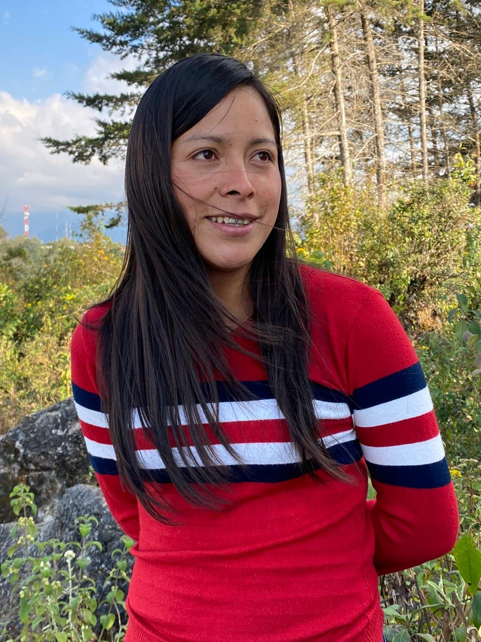 GUATEMALA, Petrona Perez, Finca Satchibal, Huehuetenango